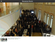 Tablet Screenshot of novancia-alumni.org